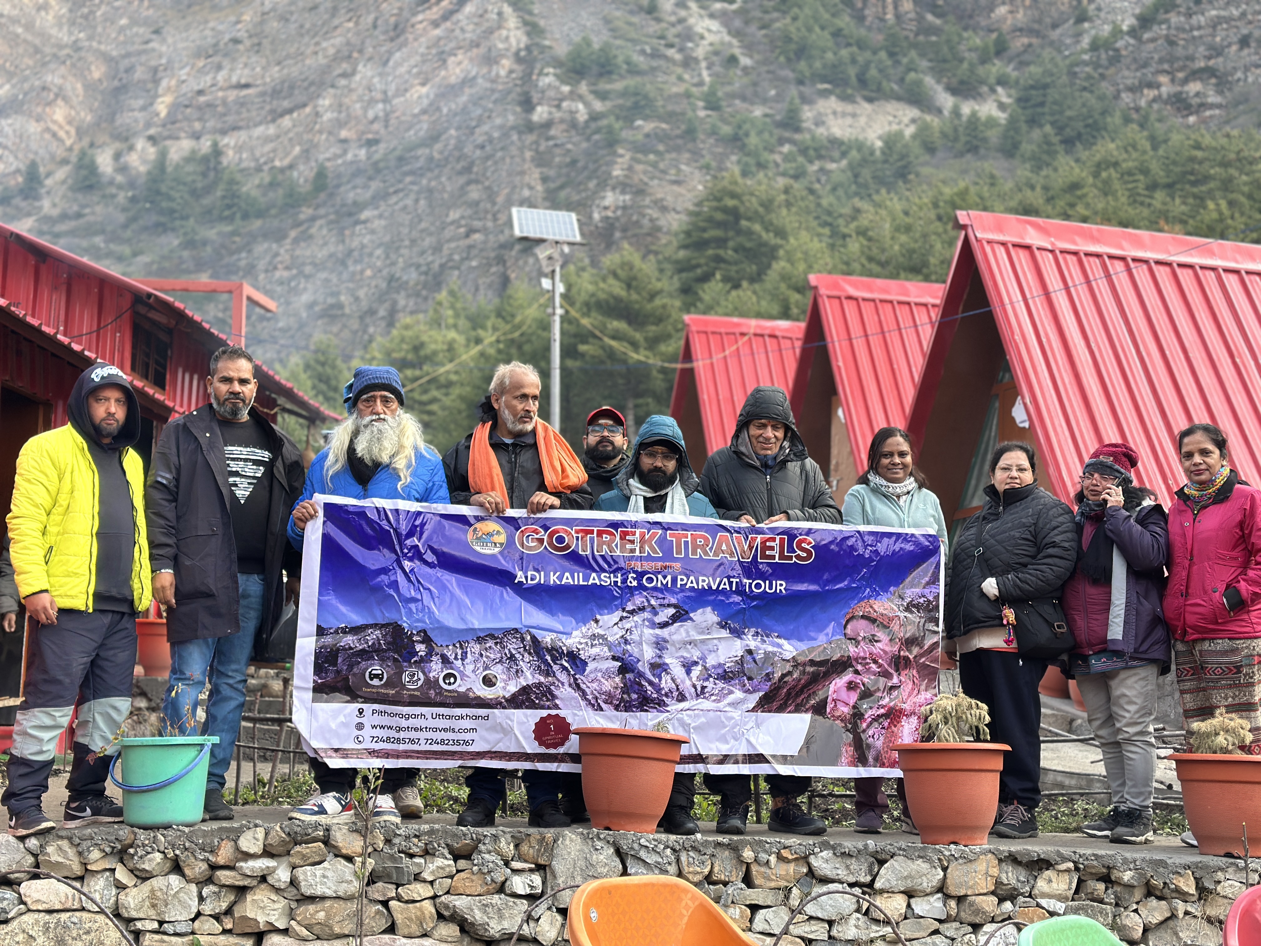Gotrek Expedition Team leading an experiential trek in Kumaon region